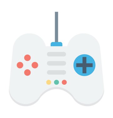 Joypad renkli vektör simgesi