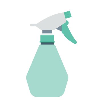 Püskürtücü renkli vektör simgesi