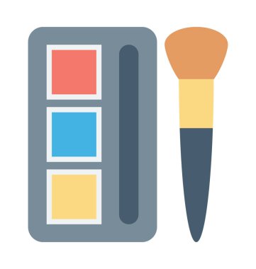 Göz tonları renkli vektör simgesi