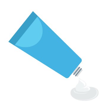 Krem renkli vektör simgesi