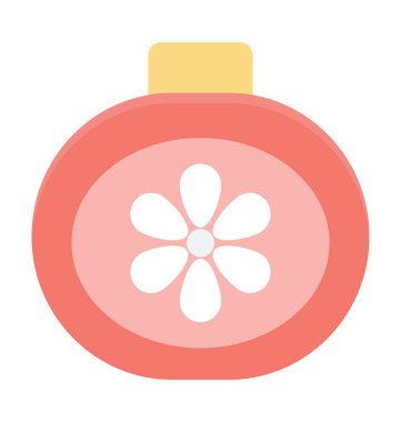 Parfüm renkli vektör simgesi