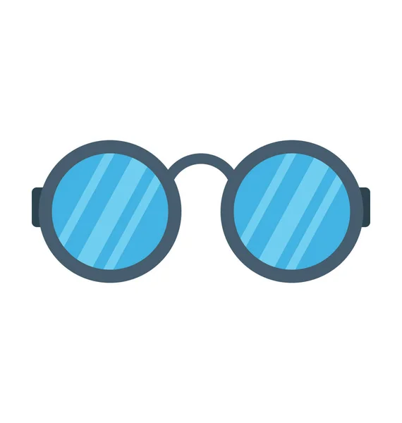 Gafas Sol Color Vector Icono — Vector de stock