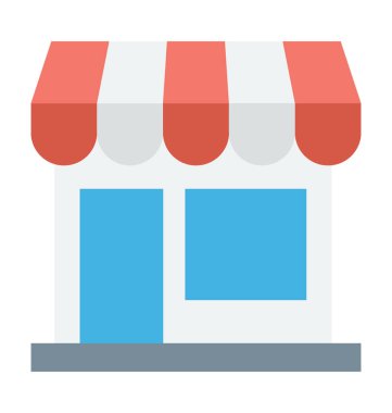 Renkli vektör simgesini sakla 