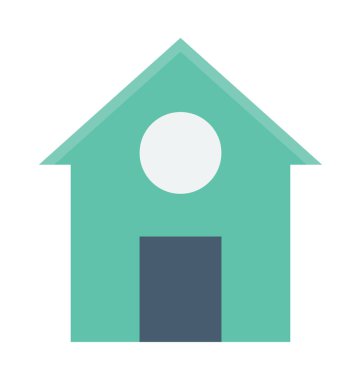 Renkli vektör simge siper al