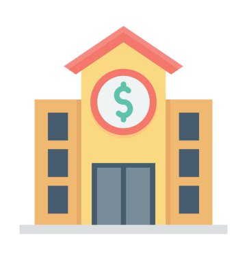 Özellik değeri renkli vektör simgesi