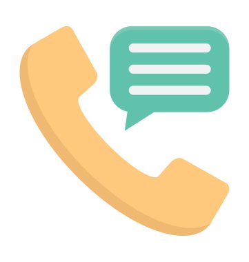 Alıcı renkli vektör simgesi