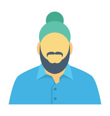 Sih renkli vektör simgesi