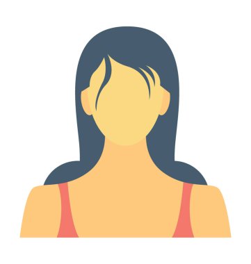 Model renkli vektör simgesi