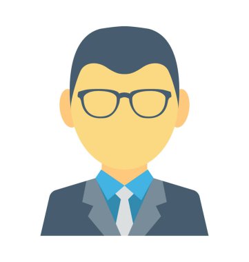 Patron renkli vektör simgesi