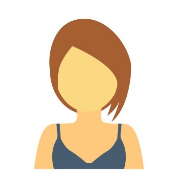 Model renkli vektör simgesi