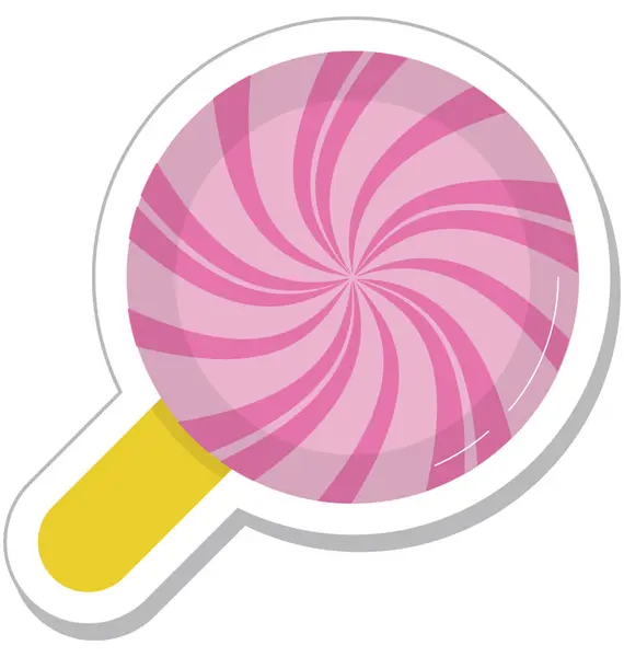 Lollipop Colored Vector Icon — Stock Vector