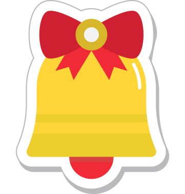 Bell renkli vektör simgesi