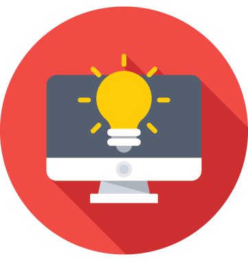 Aydınlatma renkli vektör simgesi 