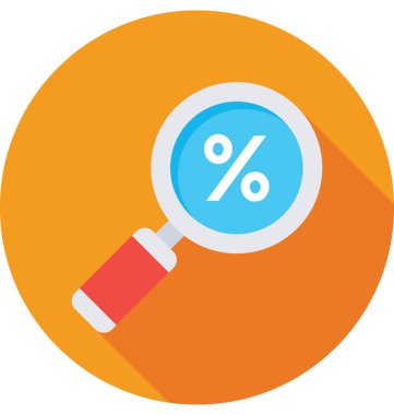 Renkli vektör simge indirim 