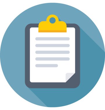 Renkli vektör simge madde