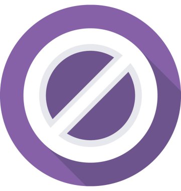 Renkli vektör simge bloke 