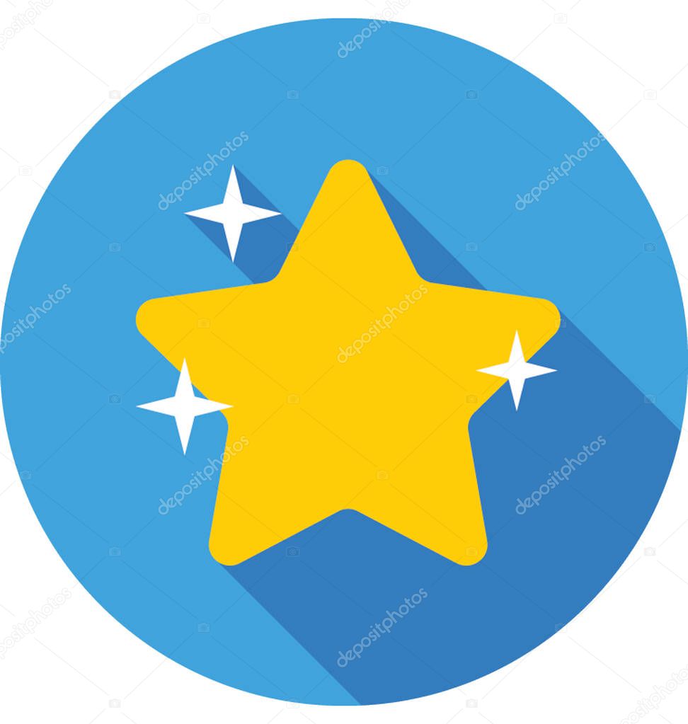 Star Colored Vector Icon