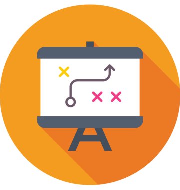 Tic Tac Toe renkli vektör simgesi