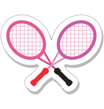 Raket renkli vektör simgesi