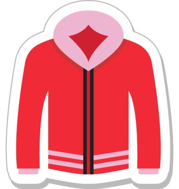 Ceket renkli vektör simgesi