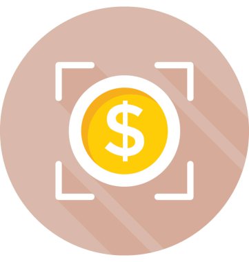 Pazarlama renkli vektör simgesi