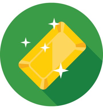 Altın renkli vektör simgesi