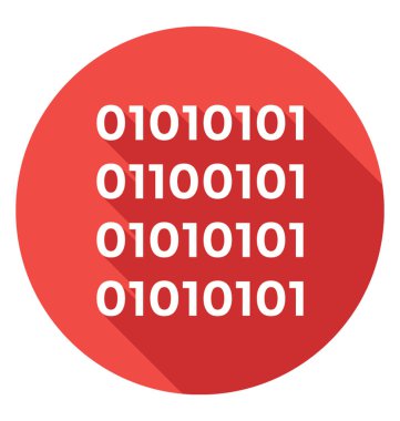 İkili renkli vektör simgesi