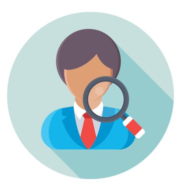 İş renkli vektör simge bulmak