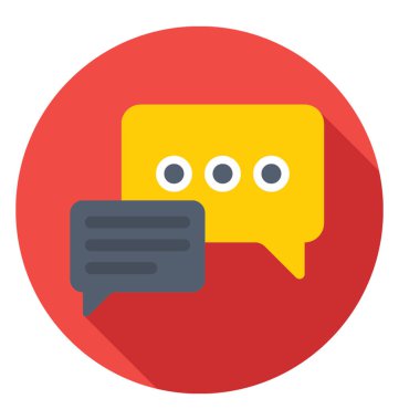 Forum renkli vektör simgesi