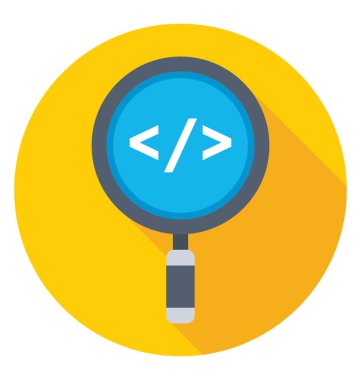 Renkli vektör simge kodlama