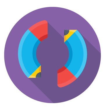 Yaratıcılık renkli vektör simgesi