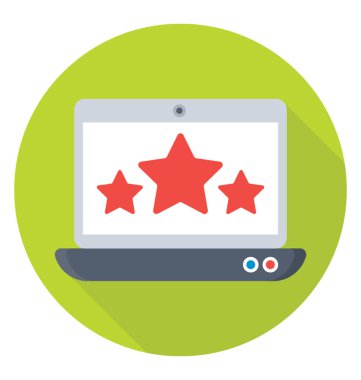 Renkli vektör simge sıralama