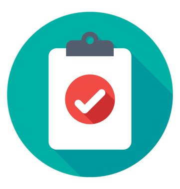 Renkli vektör simge yapmış