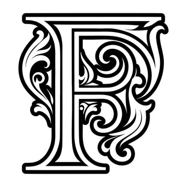 Katı biçimdeki zarif f sembolü