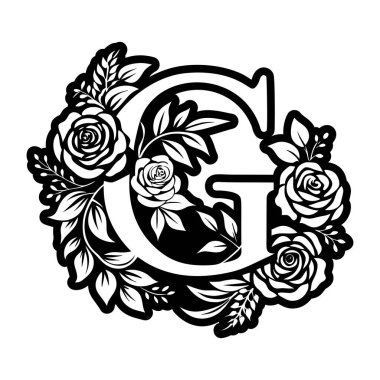 Geliştirilmiş G harfi logosu kabartma biçiminde