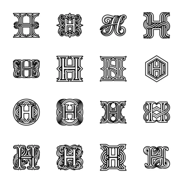 set ile monogram tasarımı