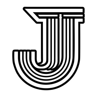 Katı biçimde zarif j sembolü