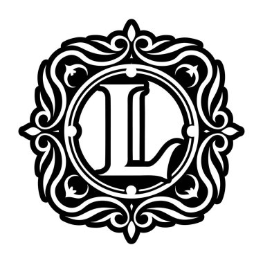 Harf I tam biçimli monogram