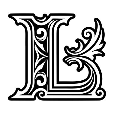 Katı biçimde L sembolü