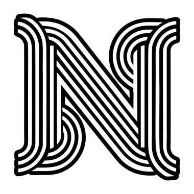 Tamamlanmış biçimdeki harfler