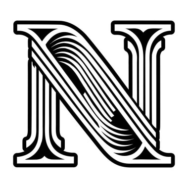 Tamamlanmış biçimdeki harfler