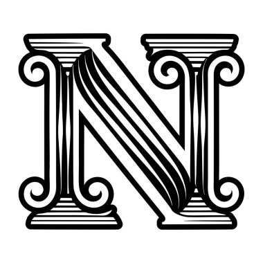 Tamamlanmış biçimdeki harfler