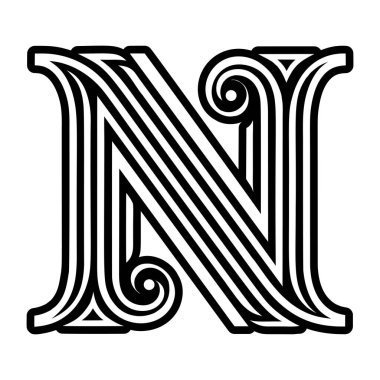 Tamamlanmış biçimdeki harfler