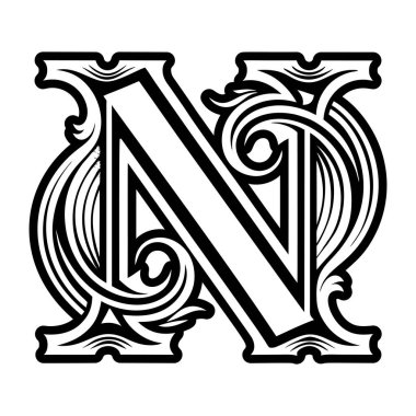 Tamamlanmış biçimdeki harfler