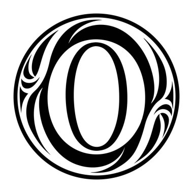 Katı stil logo minimalist harf