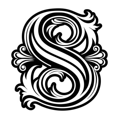 Yaratıcı harf logosu kabartma biçiminde dizayn edildi