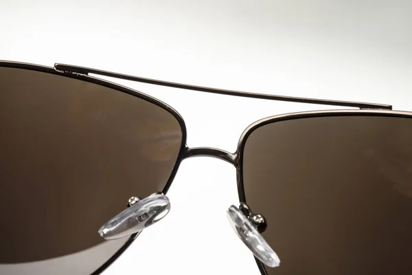 Sunglasses Brown Glasses Close — Stock Photo, Image