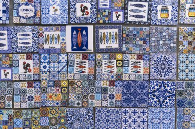 Tipik Portekiz azulejo hatırası.