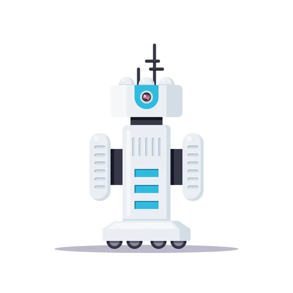 Icono de robot de estilo plano — Vector de stock