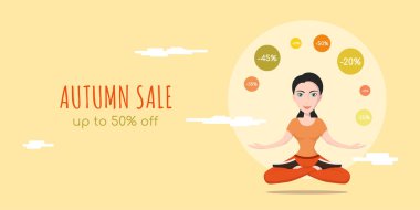 Sonbahar Satışı konsepti